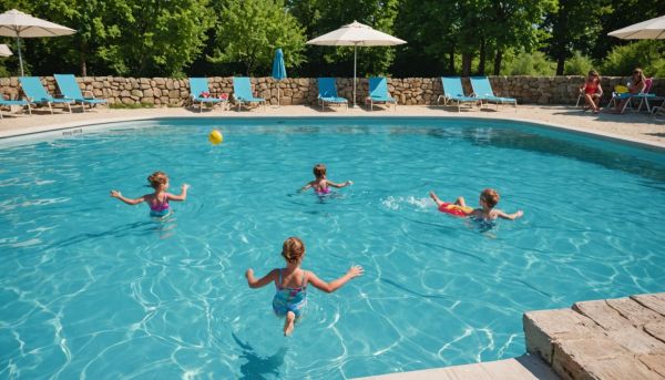 Activités aquatiques en dordogne : les plaisirs de la piscine au camping