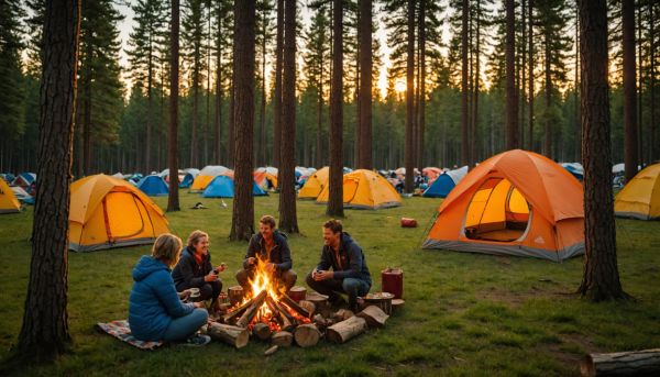 Les campings familiaux offrent une ambiance chaleureuse top