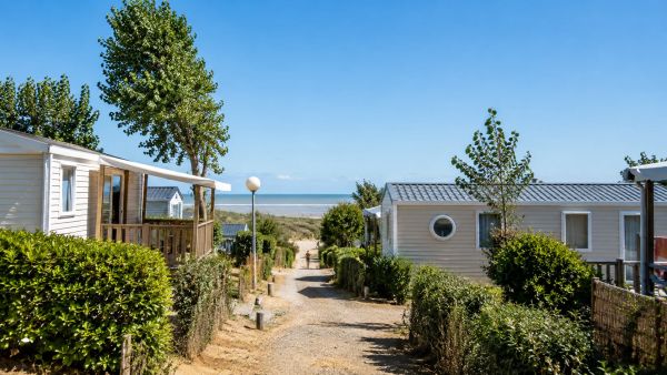 Où camper pour profiter d'un accès direct à la plage en Charente-Maritime ?