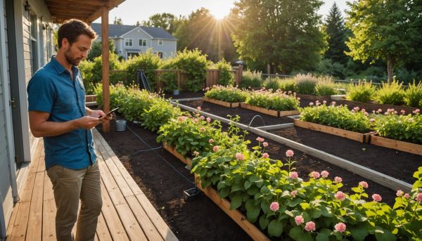 Savez vous entretenir un jardin de maison secondaire à distance ?