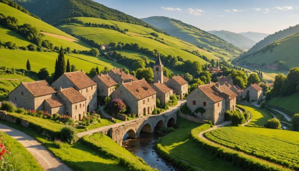 Savez vous quels petits villages charmants se cachent là ?